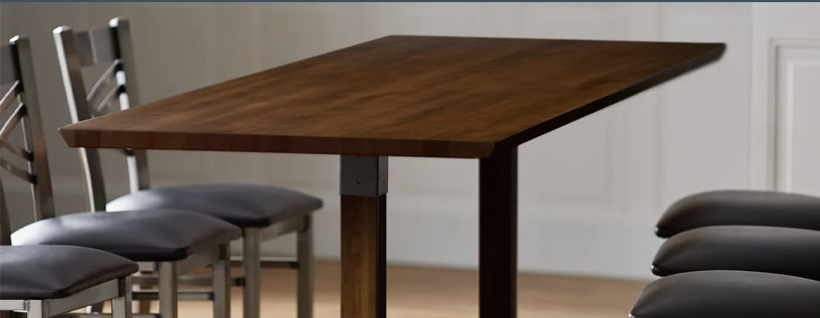 Square Cafe Table for 4 Person