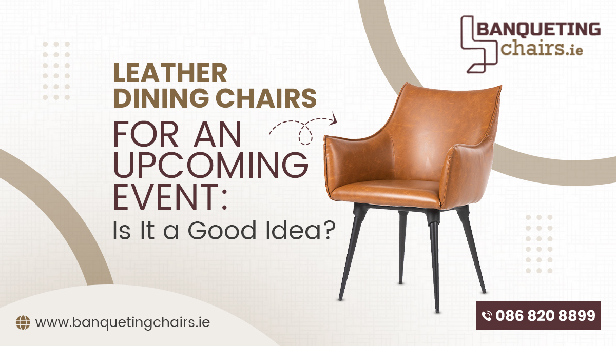 Leather Dining Chairs for an Upcoming Event Dining Chairs