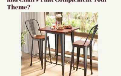 How to Choose Restaurant Tables and Chairs That Complement Your Theme?